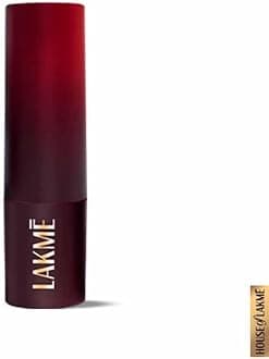 Lakme Forever Matte Lipstick, Waterproof, Non Drying, Creamy Matte Bullet Lipstick Made With French Rose Oil Extracts, Pink Lily, 4.5g