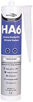 BOND IT Clear HA6 RTV Silicone Sealant Marine Aquarium Safe Water Fish Tank Adhesive (2)