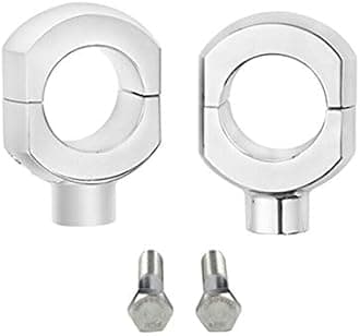 TCMT Motorcycle 2" Risers Handlebars Mount Clamp Universal Fit For Harley Touring Road Glide Street Glide Softail Sportster XL1200 XL883 Dyna Fat Bob With 2" Diameter Handlebar