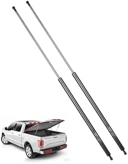 ST280M250 HUOPO 28 inch 250 lb/1112 N Gas Struts Shocks 28" Lift Support for Tonneau Cover Truck Undercover Pickup Heavy Truck Bed Lid Queen Size Mattress Overhead Door 100250,2pcs