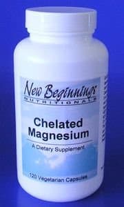 Magnesium (Chelated) - 120 Capsules