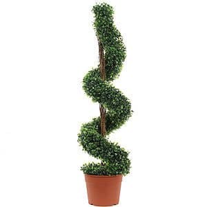 Artificial Tree 3ft Spiral Twist Topiary Tree