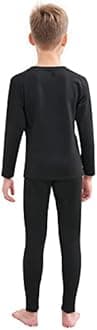 HEROBIKER Thermal Underwear Boys Ultra Soft Fleece Lined Kids Thermals Long Johns Top Bottom Warm Set for Winter Skiing