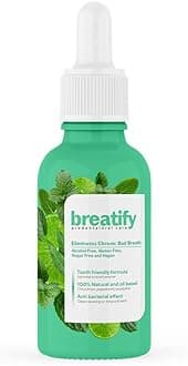 Bad Breath Eliminating Serum – Bad mouth smell removing drops – Easy to carry and handy fresh breath oil-serum, 20 mL (Pack of 1)