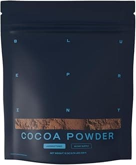 Non Dairy Cocoa Powder – Elite Level Flavanols – 100% Pure Cocoa – Low Fat Unsweetened Cocoa – Undutched – Keto Friendly – Great for Baking, Cooking & Smoothies – 12oz Bag