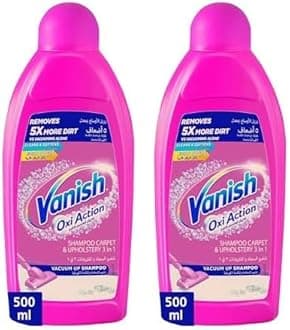 Carpet and Upholstery Stain Remover Shampoo 500 ml (Pack of 2)