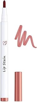 Lip Stain,Lip Tint Pen,Cream Glide Lip Liner,Long Lasting Colour Lip Marker,Hydrating Matt Lippen Liner Pen With 6 Colors To Choose,Waterproof,Moisturizing,Transfer-Proof,Lightweight (#5, 1.7ml)