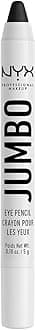 NYX PROFESSIONAL MAKEUP Jumbo Eye Pencil, Black Bean 601, 0.18 Ounce