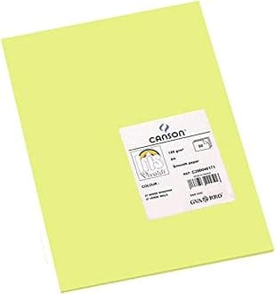 Iris Vivaldi A4 185 GSM Smooth Colour Paper - Apple Green (Pack of 50 Sheets)