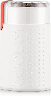 Bodum Bistro Electric Blade Coffee Grinder, White