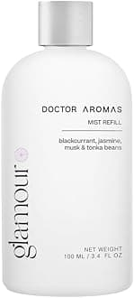 Doctor Aromas Blackcurrant, Jasmine, Musk, Tonka Beans, Mist Refill for Essential Oil Cold Air Diffusers – Fresh Premium Aroma, Fragrances or Scent for Home, Rooms, Office, and Bathroom (Glamour)