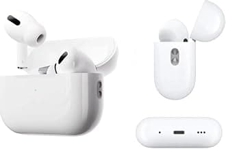 Wireless Earbuds, Bluetooth 5.3 In-Ear Headphones, Active Noise Cancelling, 30H Playtime, IPX8 Waterproof, Touch Control, White