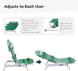 Drive Medical Otter Pediatric Bathing System Green Medium