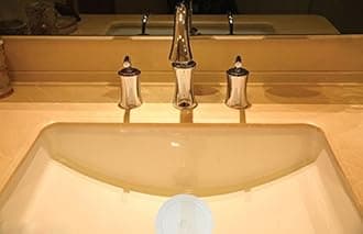 V-TOP Tub Stopper 2 Pack, 6 inches Large Silicone Drain Plug Hair Stopper Flat Suction Cover for Kitchen Bathroom and Laundry (Mix)