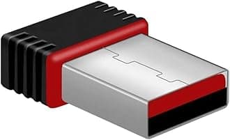 Usb Wifi Adapter, USB to Ethernet Adapter, Powerline Adaptor 802.11N Network, wireless Dongle Receiver for Windows, Mac OS, PCs, Laptops, TVs & Gaming, wifi router booster to fire stick (WiFI 160-MBS)