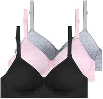 Phennie's Big Girls Training Bras Slim Soft Cup Hasp Teen Small Vest Design Wireless Bra