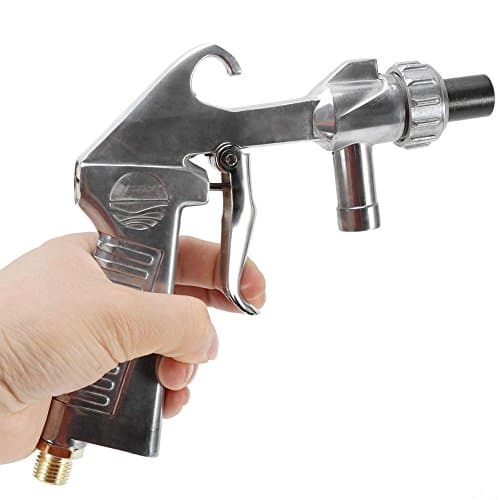 Sandblaster Kit Abrasive Sand Blasting Gun Spray Gun Rust Remove with Air Quick Adapter for Sandblast Cabinets