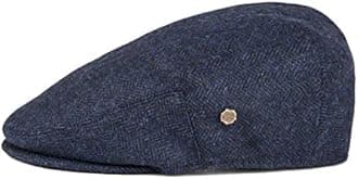 VOBOOM Men's Herringbone Flat Ivy Newsboy Hat Wool Blend Gatsby Cabbie Cap