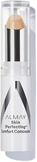 Almay Skin Perfecting Comfort Concealer, Hypoallergenic, Cruelty Free, -Fragrance Free, Dermatologist Tested, Light/Medium