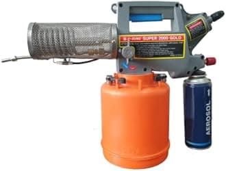 Super 2000 Gold Fogging Machine | Portable Mosquito Fogging Machine with Free Gas Can & Patented Coil Cleaning System | Ideal for Home & Large Areas