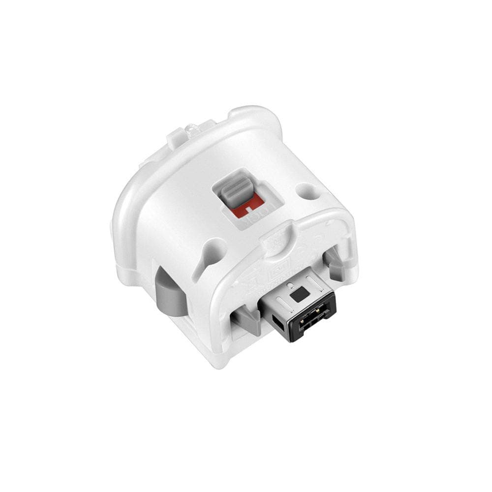 NC Motion Plus Adapter Replacement for Wii Motion Plus Adapter-Sensor Accelerator and Nintendo Remote Controller compatible (White 1 pcs)