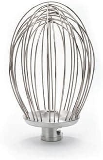 Commercial Stainless Steel Wire Whip for 20 Quart Mixing Bowls, Hobart Equivalent Accessory Fits Select Hobart Mixers