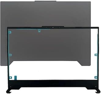 New Compatible Replacemen for ASUS TUF Gaming F15 A15(2023) FA507XI FA507NV FX507VV FX507VU FX507ZV FX507ZU(2.LCD Rear Back Top Cover Case and LCD Front Bezel Cover)