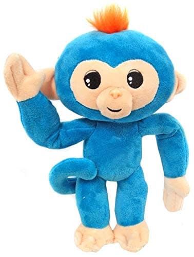 Commonwealth Plush Small Blue Fingerling Monkey