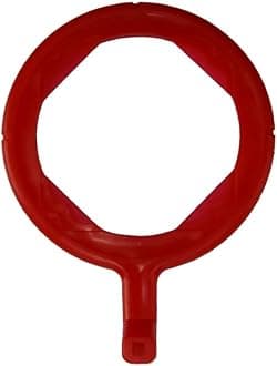 ADS - Dental X-Ray Positioning Aiming Ring, Autoclavable, Bite Wing, XCP Style, FPS 3000 Red Wing, X-Ray Positioning System, Dental Intraoral Film (1, Red, Aiming Rings)