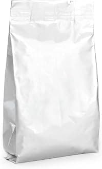 Evergreen Goods 50x Aluminium Heat Sealable Bags | Lightweight & Foldable Packaging Bags | Inner Foil Packing Material Storage Bags for coffee, Tea, Beans, Seeds, Dried Fruits and More (70x140 mm)