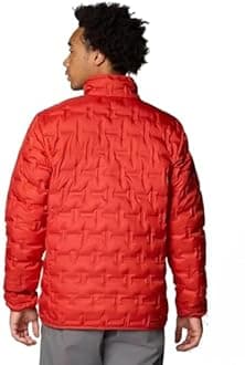 Columbia Men's Delta Ridge II Down Jacket, Sail Red, Large