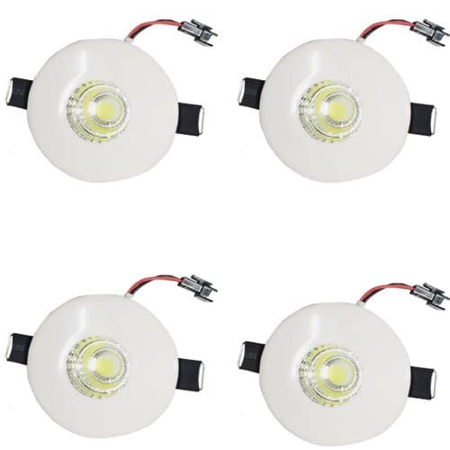 Galaxy 3W Round LED Panel Cob Ceiling Light, Warm White