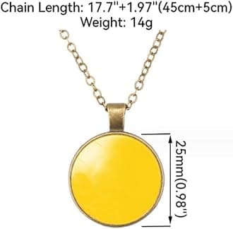 EnigmaGlow World Most Countries Flag Zinc Alloy Necklace Pendant Necklace for Men Women