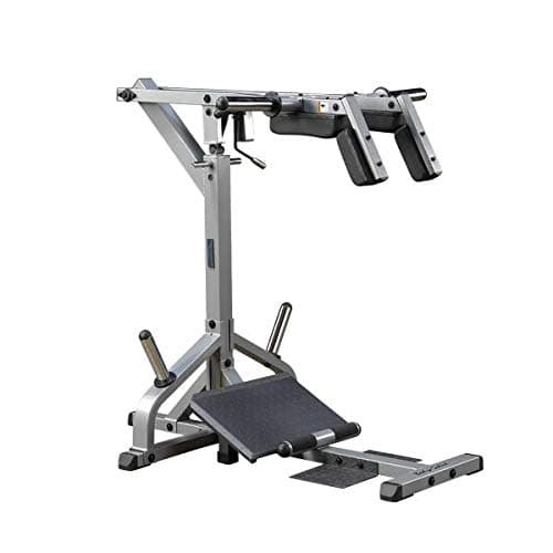 Body Solid Leverage Squat Calf Machine, Grey/Black