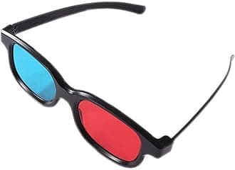 Cocar Red-Blue 3D Glasses, 8-Pack Anaglyph 3D Viewing Glasses for Movies, Games, and Pictures – Compatible with TV, PC, Projectors, and Home Theater