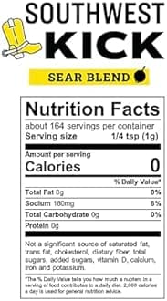 Bundle of Lodge 10.5 Inch Cast Iron Pre-Seasoned Square Grill Pan + Lodge Sear Blend (4 Pack) - Variety Pack