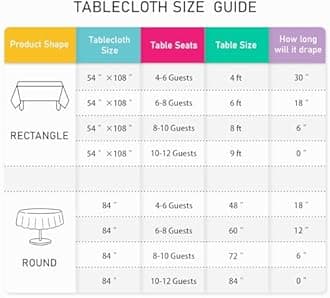 Mulbozy 2 Pcs Pink Gingham Round Tablecloth, 84 inches Disposable Plastic Pink and White Checkered Circle Table Covers for Baby Shower Wedding Bridal Shower Birthday Party Decorations