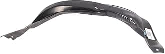 TRQ Front Inner Fender Liner Set Compatible with 2000-2005 Cadillac DeVille GM1248166 GM1249166