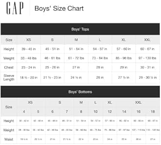 GAP Boy's Logo Hoodie Hooded Full Zip Sweatshirt