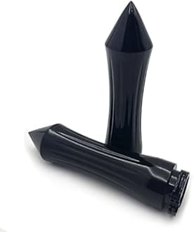 HTTMT- 7/8" Motorcycle Black Spike Handle Grips Compatible with H-D Road King/Ultra/Touring/VTX 1800/ Yamah Road Star