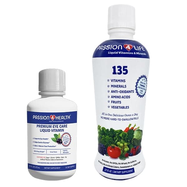 Premium Eye Care Liquid Vitamins Bundle