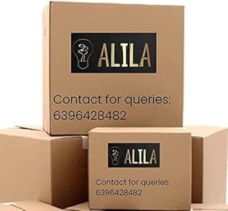 ALILA Hanging Lantern Kandil for Balcony Lamp Shade Jhumar Home Living Room Diwali Xmas Christmas Decor Decoration (M14 - Akash Kandil for Diwali Balcony) | DIY: Do It Yourself - Self Assembly