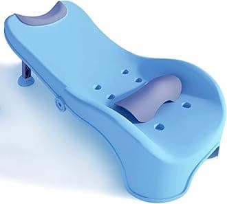 Lizipai Adjustable Children Shampoo Chair for 3-10 Year Old Bathing Seat Tub Collapsible with Prevent Wet Clothes Design