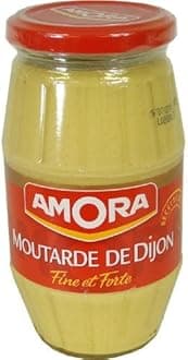 mustard of dijon 440g - ( Unit Price ) - Amora moutarde de dijon 440g