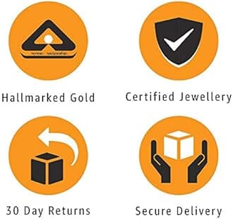 P.C. Chandra Jewellers 22k (916) Yellow Gold Necklace for Women - 9.29