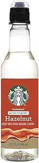 Starbucks Coffee Syrup, Hazelnut, 12.17 OZ