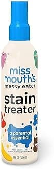 Miss Mouths Messy Eater Stain Treater Spray-Fabric Remover For Spots On Clothes,Underwear,Carpets,Linens,Laundry,Grease All Color Stain Remover Fabric,Denim,Down,Jacket,Strip (PACK OF 1)