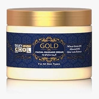 Facial Massage Cream Gold - 350ml Silky Cool