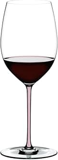 Riedel Fatto A Mano Cabernet Wine Glass, Pink
