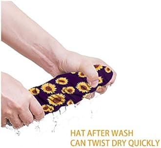 JEOCODY Fashional Cap, Working Cap Hat with Sweatband Breathable Headgear for Women/Men